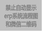 erp軟件系統流程圖導航菜單和微信二維碼聯系方式不顯示